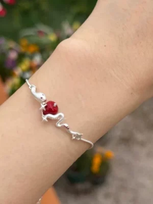 O1CN01R8P6bT1aOc11AOg1O_2201244383320 Caleb apple and snake bracelet four-pointed star ring Love and Deepspace